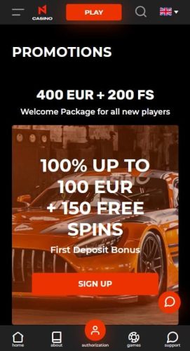 N1Bet Casino app bonuses